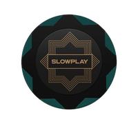 SLOWPLAY Nash jetons de Poker en Argile | Paquet de 50 jetons 14 g | jetons Non numérotés pour Poker Texas Hold’em (Verts) | Design et Fabrication Exquis