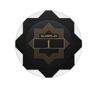 SLOWPLAY Nash jetons de Poker en Argile | Paquet de 50 jetons 14 g | jetons numérotés pour Poker Texas Hold’em (Valeur 1) | Design et Fabrication Exquis