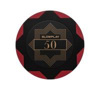 SLOWPLAY Nash jetons de Poker en Argile | Paquet de 50 jetons 14 g | jetons numérotés pour Poker Texas Hold’em (Valeur 50) | Design et Fabrication Exquis