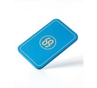 SLOWPLAY Plaques rectangulaires de jetons de Poker Godel, Paquets de 10 pièces, Plaques Professionnelles de Style européen sans dénomination, Composite de céramique 34 grammes(Bleu)