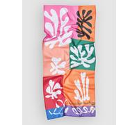 Slowtide Snow Flowers Micro Dbl Torchon à motifs Uni