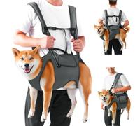 SlowTon Harnais de Levage pour Chien de Grande Taille - Porte-Chien à Corps Complet avec Sangles réglables et poignée de contrôle, Sac à Dos de Soutien Respirant pour Chiens âgés, blessés
