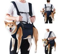 SlowTon Harnais de Levage pour Chien de Grande Taille - Porte-Chien à Corps Complet avec Sangles réglables et poignée de contrôle, Sac à Dos de Soutien Respirant pour Chiens âgés, blessés
