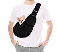 SlowTon Sac de Transport pour Chien, Sac à Bandoulière Mains Libres pour Petit Animal de Compagnie avec Sangle Réglable, Adapté au Transport Petit Chien Animaux de Compagnie en Voyage en Plein Air