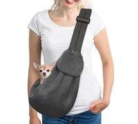 SlowTon Sac de Transport pour Chien, Sac à Bandoulière Mains Libres pour Petit Animal de Compagnie avec Sangle Réglable, Adapté au Transport Petit Chien Animaux de Compagnie en Voyage en Plein Air