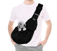 SlowTon Sac de Transport pour Chien, Sac à Bandoulière Mains Libres pour Petit Animal de Compagnie avec Sangle Réglable, Adapté au Transport Petit Chien Animaux de Compagnie en Voyage en Plein Air