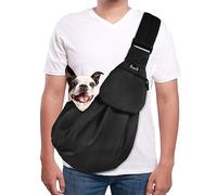 SlowTon Sac de Transport pour Chien, Sac à Bandoulière Mains Libres pour Petit Animal de Compagnie avec Sangle Réglable, Adapté au Transport Petit Chien Animaux de Compagnie en Voyage en Plein Air