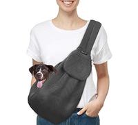 SlowTon Sac de Transport pour Chien, Sac à Bandoulière Mains Libres pour Petit Animal de Compagnie avec Sangle Réglable, Adapté au Transport Petit Chien Animaux de Compagnie en Voyage en Plein Air
