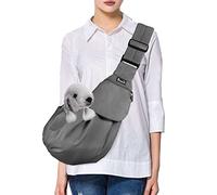 SlowTon Sac de Transport pour Chien, Sac à Bandoulière Mains Libres pour Petit Animal de Compagnie avec Sangle Réglable, Adapté au Transport Petit Chien Animaux de Compagnie en Voyage en Plein Air