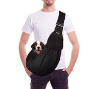 SlowTon Sac de Transport pour Chien, Sac à Bandoulière Mains Libres pour Petit Animal de Compagnie avec Sangle Réglable, Adapté au Transport Petit Chien Animaux de Compagnie en Voyage en Plein Air