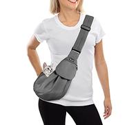 SlowTon Sac de Transport pour Chien, Sac à Bandoulière Mains Libres pour Petit Animal de Compagnie avec Sangle Réglable, Adapté au Transport Petit Chien Animaux de Compagnie en Voyage en Plein Air
