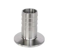 SLOYCA 0.5 '' 1.5 '' 2 '' 2.5 '' 3 '' Sanitaire Tri Clamp Tuyau Barb Adaptateur Hosetail Raccord 304 en Acier Inoxydable SS304 1 pc (Size : 6mm x Flange 50.5)