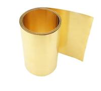 SLOYCA 1 pièce 0.1/0.2/0.3/0.5mm x 10/20/30/40/50mm x 1000mm Laiton métal Mince Feuille Feuille Plaque épaisse (Size : 0.5x30x1000)