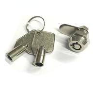 SLOYCA Armoire en Alliage de Zinc Mini Serrure à Came Tubulaire for ATM Caisse vitrine vitrine boîte à lumière boîte aux Lettres Serrure à Came Accessoires de quincaillerie for la Maison