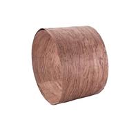 SLOYCA Naturel véritable placage de Noyer Noir Mince Fait à la Main Bricolage en Bois Massif Panneau décoratif Peau Haut-Parleur rénovation 250 cm Longueur 1 pc (Color : 15x250cm-01)