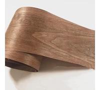 SLOYCA Placage en Noyer Noir Naturel, 1 Rouleau de 230cm, Fin, Fait à la Main, Panneau décoratif en Bois Massif, rénovation de Haut-Parleur de Peau