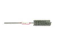 SLRMKK 1 piècebrosse à ébavurer Abrasive Boule Flex Hone,Brosse de Polissage de Tuyau de tête de meulage, dia. 45 mm x P320