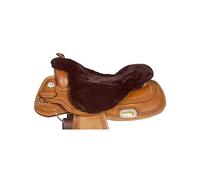 Sls - Dessus de Selle Mouton véritable Couleur - Marron foncé