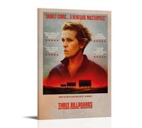 SLSCSXYP Poster sur toile Three Billboards Outside Ebbing, Missouri classique vintage de film et de série télévisée - Art mural décoratif pour chambre à coucher - 30 x 45 cm - Style cadre