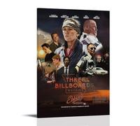 SLSCSXYP Poster sur toile Three Billboards Outside Ebbing, Missouri classique vintage de film et de série télévisée - Art mural décoratif pour chambre à coucher - 40 x 60 cm - Style cadre