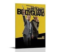 SLSCSXYP The Hitman's Bodyguard Poster sur toile vintage classique de films et séries télévisées Décoration murale pour chambre à coucher 50 x 75 cm