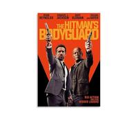 SLSCSXYP The Hitman's Bodyguard Poster sur toile vintage classique de films et séries télévisées Décoration murale pour chambre à coucher 60 x 90 cm