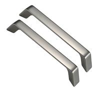 SLSKO Lot de 2 poignées de placard, de cuisine, for armoires de cuisine, de meubles, de barres, de garde-corps, de tiroirs, brossées avec vis for meubles (B, 320 mm)(B,16mm)