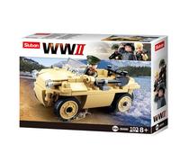 Sluban 2° Guerre Mondiale: Voiture amphibie Allemande - M38-B0690 - Schwimmwagen