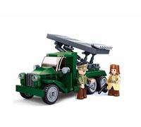 Sluban Army Battle Of Budapest - Katyusha Rocket 201 Pi Ces M38-B0975 Multicolore