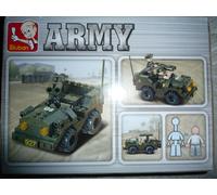 Sluban Army, Kit De Construction - Jeep