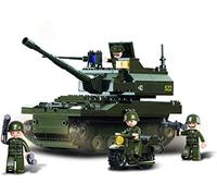 Sluban Army - M38-B9800 - Tank (char + moto) 6 ans to 12 ans