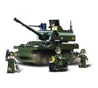 Tank + 4 Personnages + Moto Sluban-Adnauto