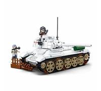 Sluban Bataille De Budapest M38-B0978 Tank Blanc T-34/85