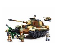 Jeu de construction sluban army char allemand 2en1 bataille de Budapest M38-B0980 sluban