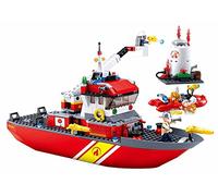 Sluban Bateau du Feu Briques de Construction