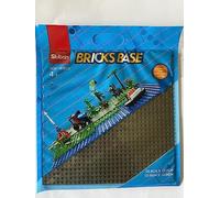 Sluban Blocs de Serrage M38-B0833-D 3232 - Plaque Simple Face - Gris foncé