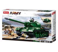 Sluban Blocs de Serrage WWII - Char Lourd (kit 2 en 1) (845 pièces)