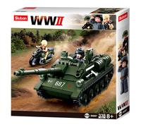 Sluban briques WWII - Tank de chasse russe 335 briques