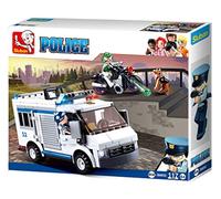 Sluban Construction Police 117piezas 29 x 24 cm Multicolore (sl0652), Divers