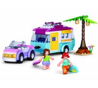Sluban Filles Rêve Vacances M38-B0606 Voiture Avec Caravane