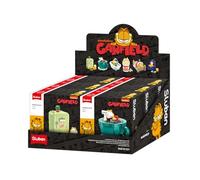 Sluban Garfield Boîte d'Exposition, 6 Scènes à Construire, Figurines Garfield, Thème Nickelodeon, Plastique ABS