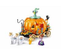 Sluban Girls Dream M38-B1176 Kit de Construction de Parc à thème Pumpkin Dream Factory - 320 pièces - 7-13 Ans