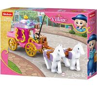 Sluban Girls Dream Village M38-B0872 Calèche d'époque