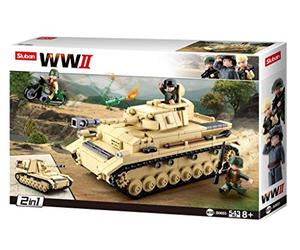 Sluban Grand Char Allemand Briques de Construction M38-B0693