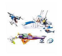 Sluban Jeu De Construction Et D´enquête Maritime De La Police 559 Pièces