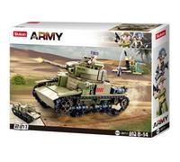 SLUBAN - Jeu de construction Tank italien 2 en 1 - Moyen - M38-B0711