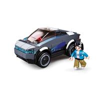 Sluban Jeu De Construction Town Electric Car 136 Pièces