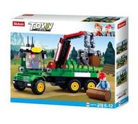 Sluban-M38-B0778, Camion transporte à Bûches Grand (209 pcs)