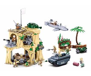 Sluban Klemmbausteine M38-B1111 Battle WWII of Iwo Jima