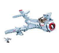 Sluban Klemmbausteine MIG-15 Sl95853 Chasseur de Buses soviétique (583 pièces) Multicolore